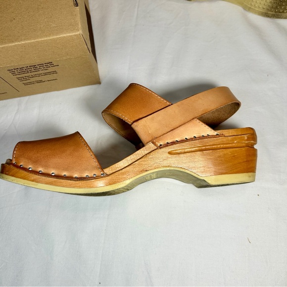 Troentorp Karin Clogs – Nude Leather – Size 42 (Women’s 12) - Picture 11 of 13